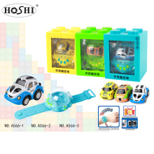 HOSHI 2019 Mini Smart watch car block toys watch control car gift